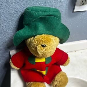 VINTAGE,RETIRED,ORIGINAL 1997 PADDINGTON BEAR PLUSH HOLIDAY EDITION!